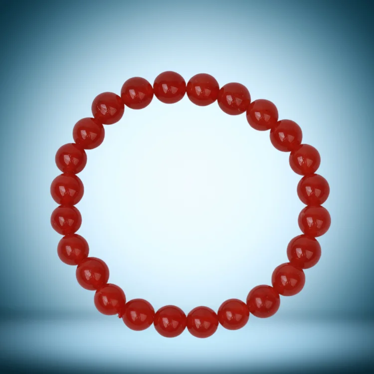 Red Carnelian Crystal Bracelet